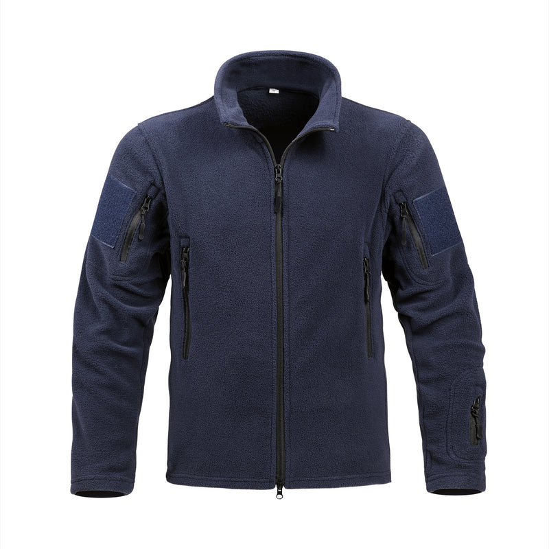 Men's Fleece Jacket Thickened Warm Coat