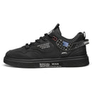 Men's Skate Shoes With Good Traction, Breathable Lace-up Sneakers
