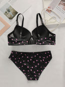 Minimalist Style, Women's Lingerie Set