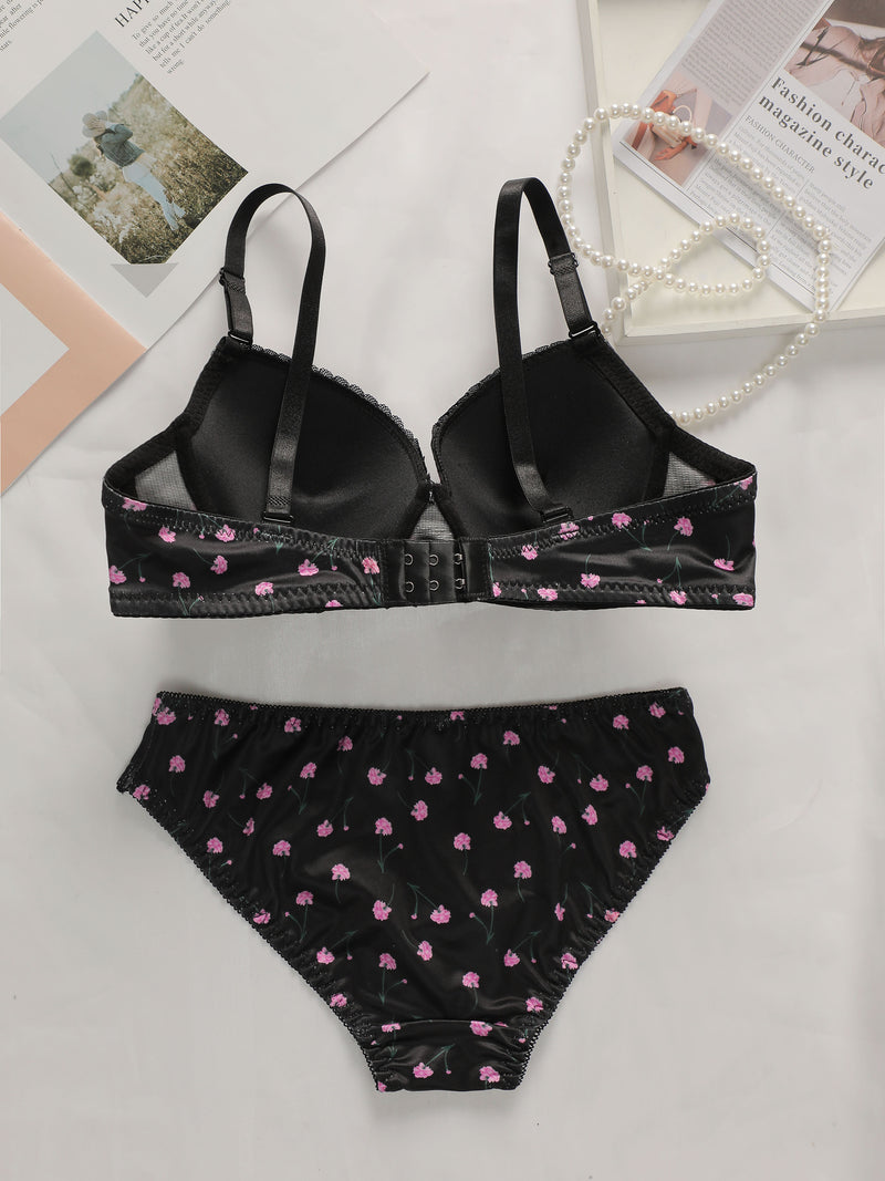Minimalist Style, Women's Lingerie Set