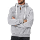 Men's Zip-up Hooded Sweatshirt New Style For Autumn And Winter