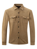 Spring And Autumn Men's Turn-Down Collar Casual Jacket Europe And America