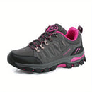 Women's Hiking Outdoor Shoes, Breathable Fabric, Non-Slip Trekking Sneakers, Comfortable Fit, Durable Trail Footwear