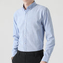 Casual Men's Long-sleeved Stylish Striped Shirt