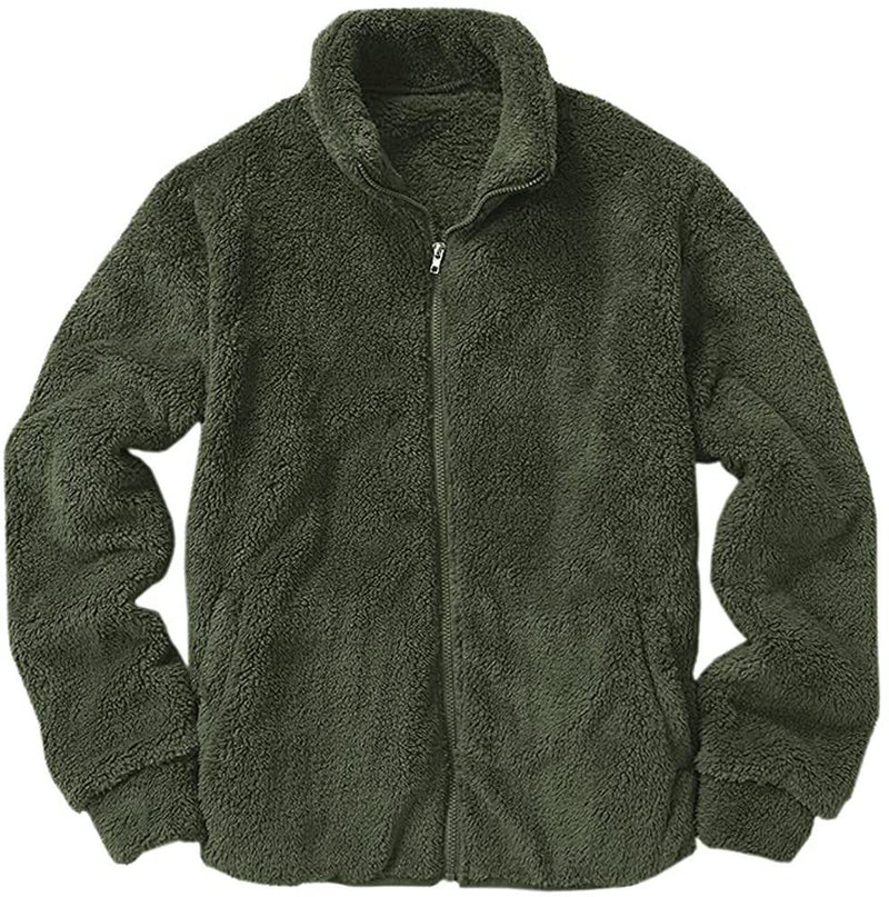 Casual Men's Solid Color Hooded Jacket