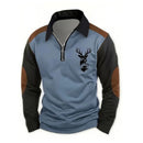 3D Printed Men's Long Sleeve Polo Shirt