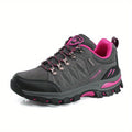 Women's Hiking Outdoor Shoes, Breathable Fabric, Non-Slip Trekking Sneakers, Comfortable Fit, Durable Trail Footwear