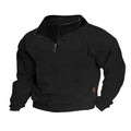 SpringAutumn European Men's Casual Stand-up Collar Long-sleeved Sweatshirt