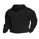 SpringAutumn European Men's Casual Stand-up Collar Long-sleeved Sweatshirt