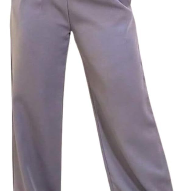 Calça Feminina Wide Leg Solta Pantalona Social