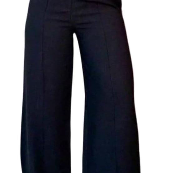 Calça Feminina Wide Leg Solta Pantalona Social