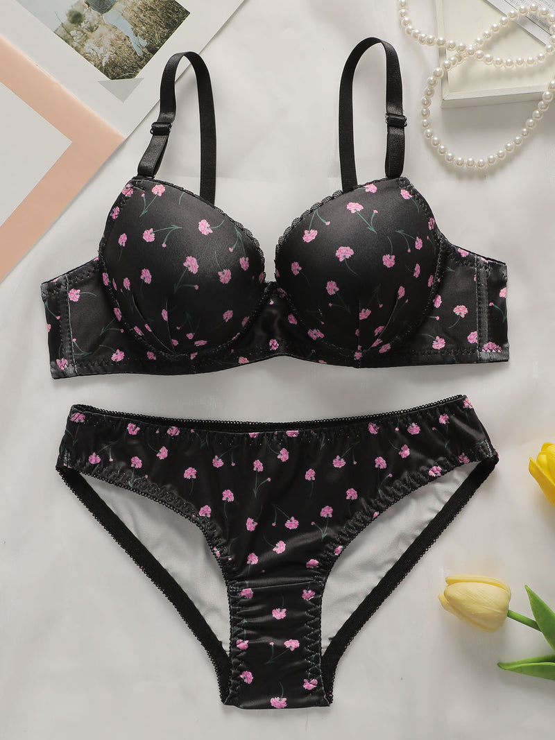 Minimalist Style, Women's Lingerie Set