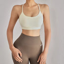 Women's Fashion Cross Beauty Back Yoga Bra
