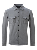 Spring And Autumn Men's Turn-Down Collar Casual Jacket Europe And America