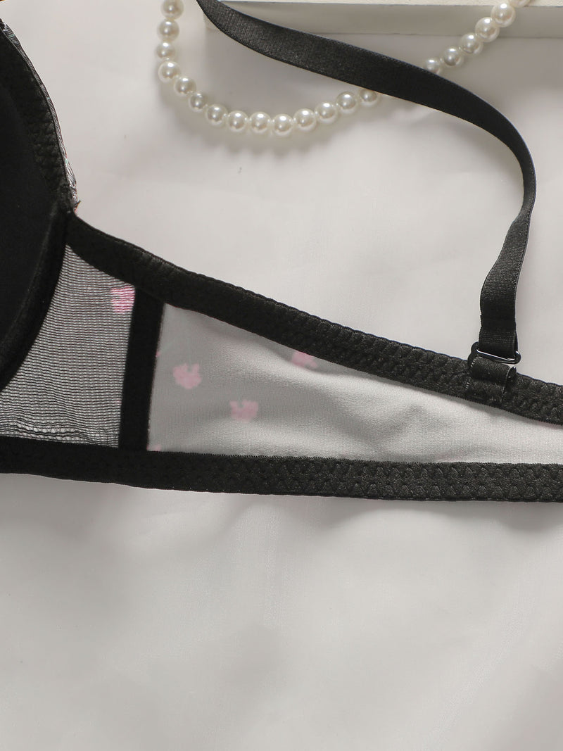 Minimalist Style, Women's Lingerie Set