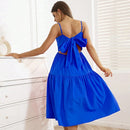 Sexy Strapless Backless Casual Long Dress