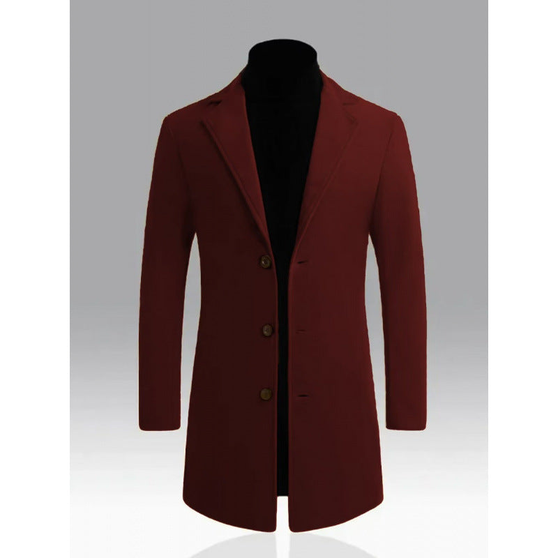Men's Loose And Comfortable Trench Coat