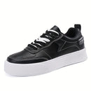Mens Minimalist Skate Shoes - Lightweight & Fashionable Platform Sneakers - Breathable, Non-Slip, and Durable - Ideal for Casual Wear and Skating - Designed for Style and Performance