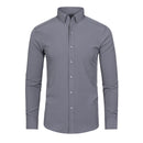 Full Elastic Force Non-ironing Men's Long-sleeved Shirt