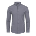 Full Elastic Force Non-ironing Men's Long-sleeved Shirt
