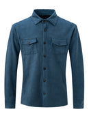 Spring And Autumn Men's Turn-Down Collar Casual Jacket Europe And America