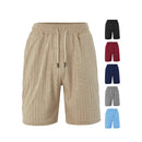 Men's Breathable Micro-stretch Jacquard Fabric Casual Shorts