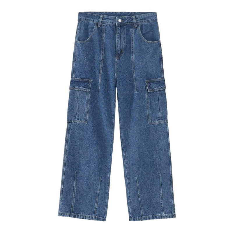 American Retro Loose Casual Workwear Jeans Wholesale