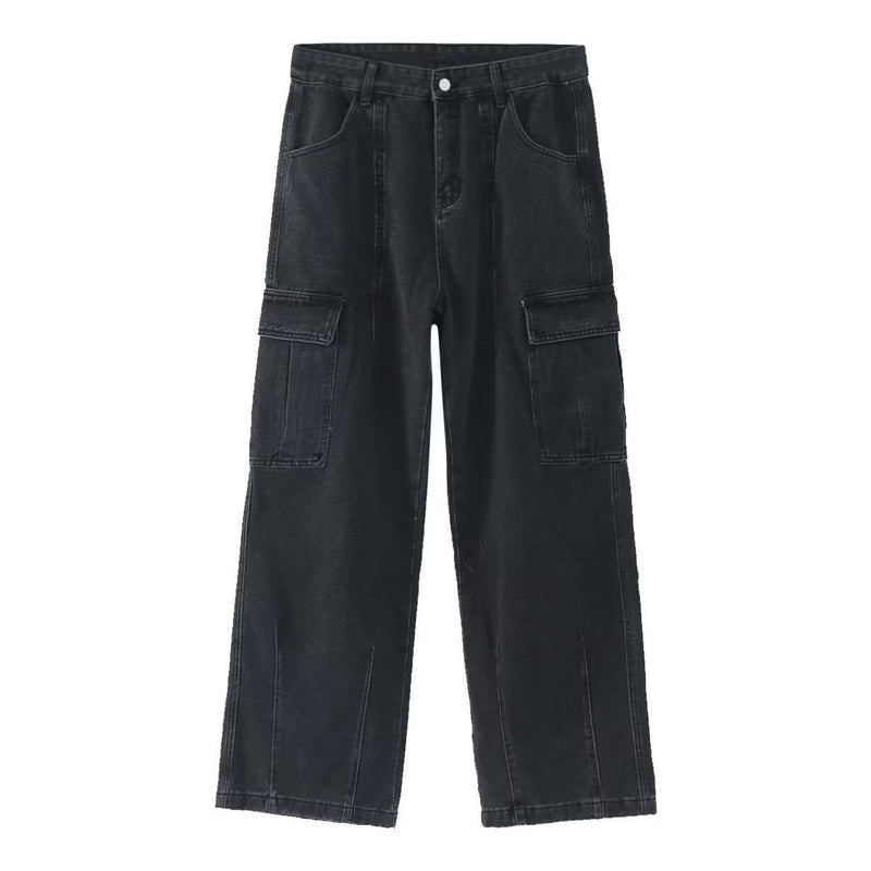 American Retro Loose Casual Workwear Jeans Wholesale
