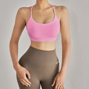 Women's Fashion Cross Beauty Back Yoga Bra