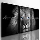 Quadros Decorativos Leão Juda Nunca Foi Sorte Sala Quarto Hd . Borda Infinita