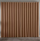 Cortina Blackout Liso 4 Metros X2,80m Blecaute Bloqueia 100% Cor Avelã