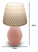 Abajur Luminária De Mesa Sala Quarto Moderno Com Lâmpada