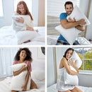 Kit 02 Travesseiros Fibra Antialergic Regulagem Altura 70x50 Cor Branco