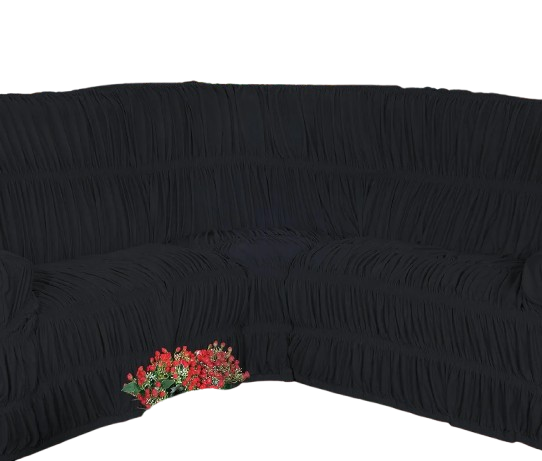 Capa Para Sofa De Canto Malha Gel Toda Elasticada