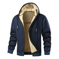 Men's Hooded Sweatshirt Casual Sports Winter Fleece-lined Thickened