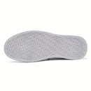 Men's Trendy Solid Skate Shoes, Comfy Non Slip Casual Sneakers For Men's Outdoor Activities