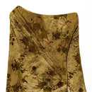 Fashionable And Elegant Women's Flocked Pleated Dress