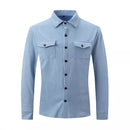 Spring And Autumn Men's Turn-Down Collar Casual Jacket Europe And America