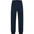 Simple Loose Thin Linen-style Sporty Drawstring Patchwork Men's Sweatpants