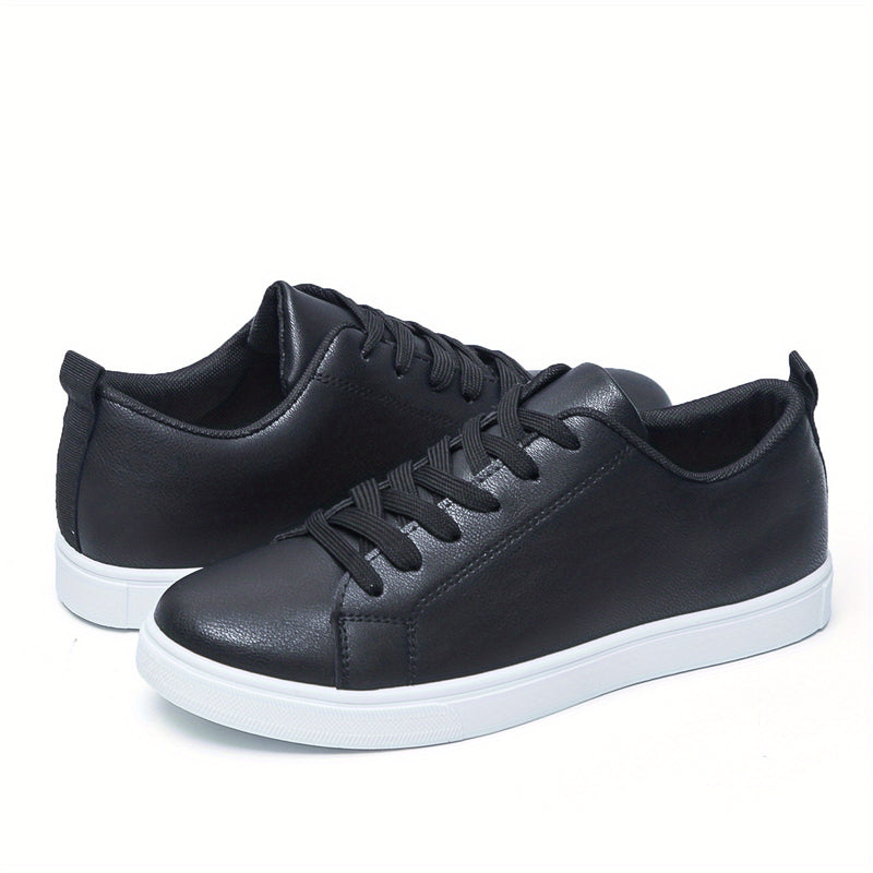 Mens Durable Skate Sneakers - Fashionable, Anti-Slip Traction - Designed for Youth, Perfect Casual Footwear for Everyday Style