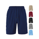 Men's Breathable Micro-stretch Jacquard Fabric Casual Shorts