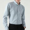 Casual Men's Long-sleeved Stylish Striped Shirt