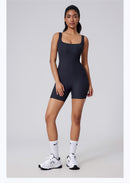 European And American Tight Quick-drying Yoga Beauty Back Jumpsuit Yoga Clothes