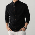 Men's Casual Thick Semi-turtleneck Sweater Old Money Style
