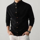 Men's Casual Thick Semi-turtleneck Sweater Old Money Style